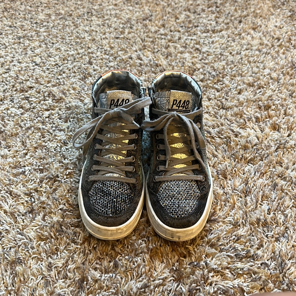 P448 mid top sneakers - Italian designer